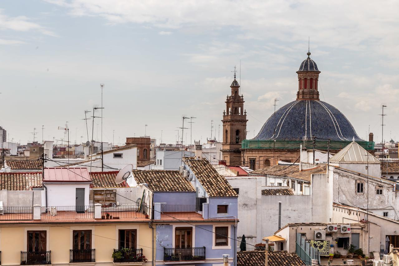 Travel Habitat Atico Ciutat Vella. Apartman Valencia Kültér fotó