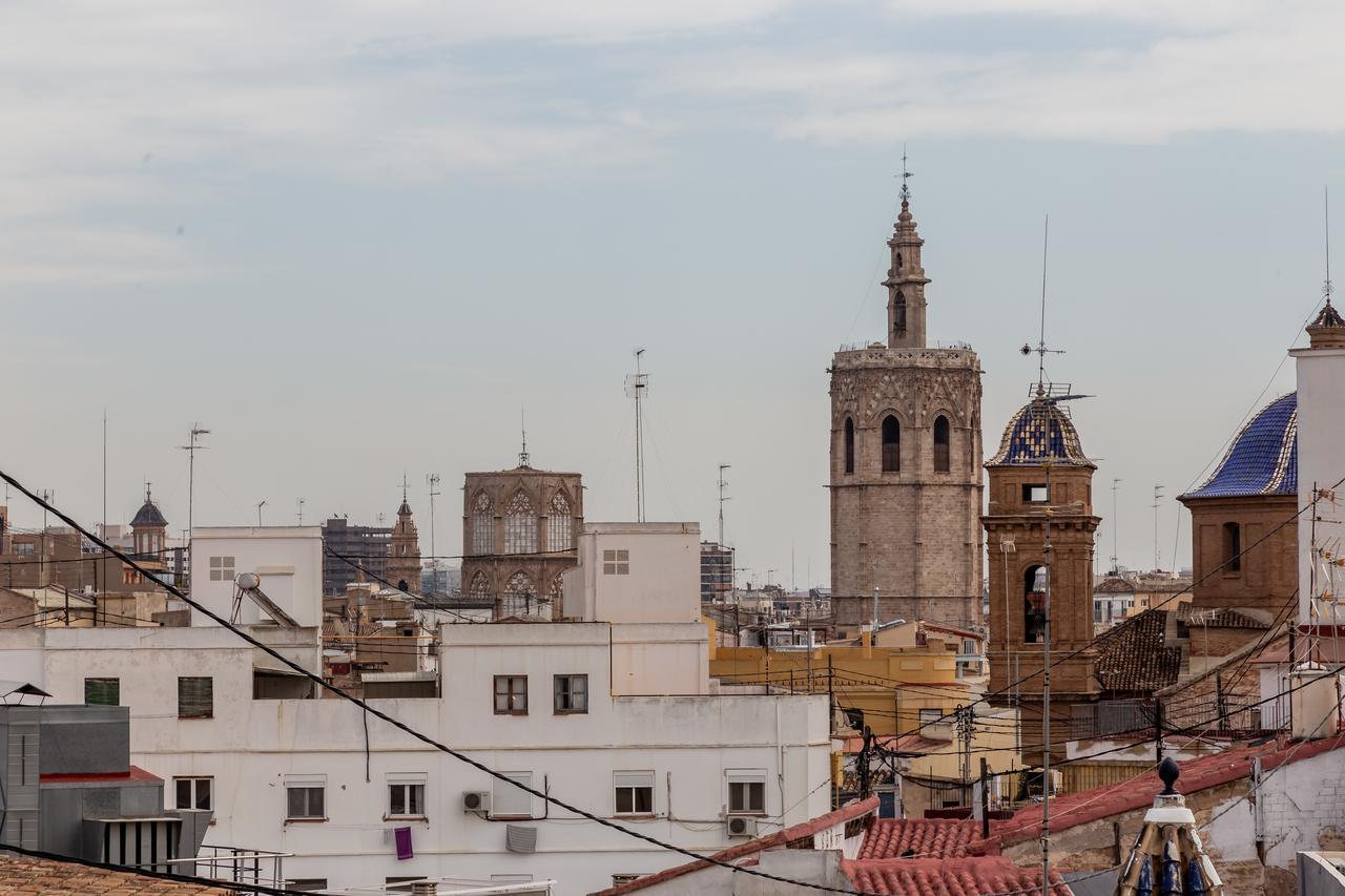 Travel Habitat Atico Ciutat Vella. Apartman Valencia Kültér fotó